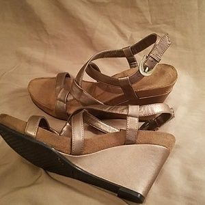 Bronze sandals